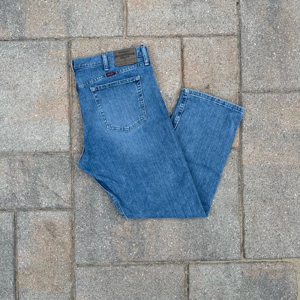 Light Wash - Made In Mexico - Wrangler Jeans - 36x29 - Cotton